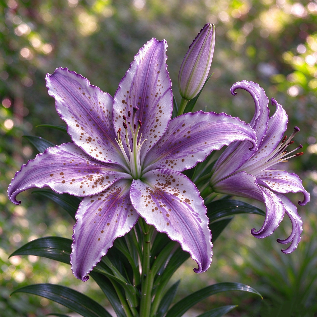 🌟 Rare Starfish Lily Bulbs – Stunning Multicolor Star-Shaped Blooms