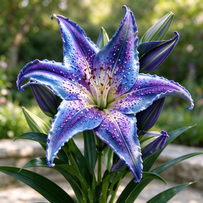 🌟 Rare Starfish Lily Bulbs – Stunning Multicolor Star-Shaped Blooms