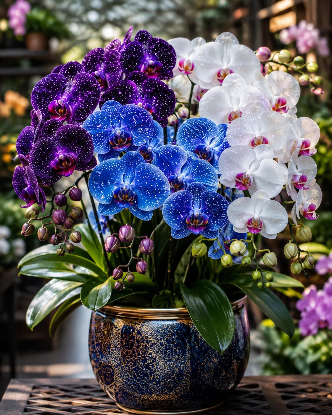 🌌🌸 Rare Galaxy Orchid Bulb— Bring Cosmic Beauty to Your Garden