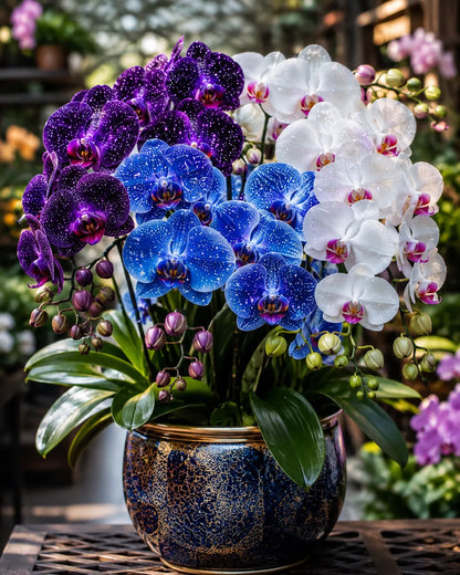 🌌🌸 Rare Galaxy Orchid Bulb— Bring Cosmic Beauty to Your Garden