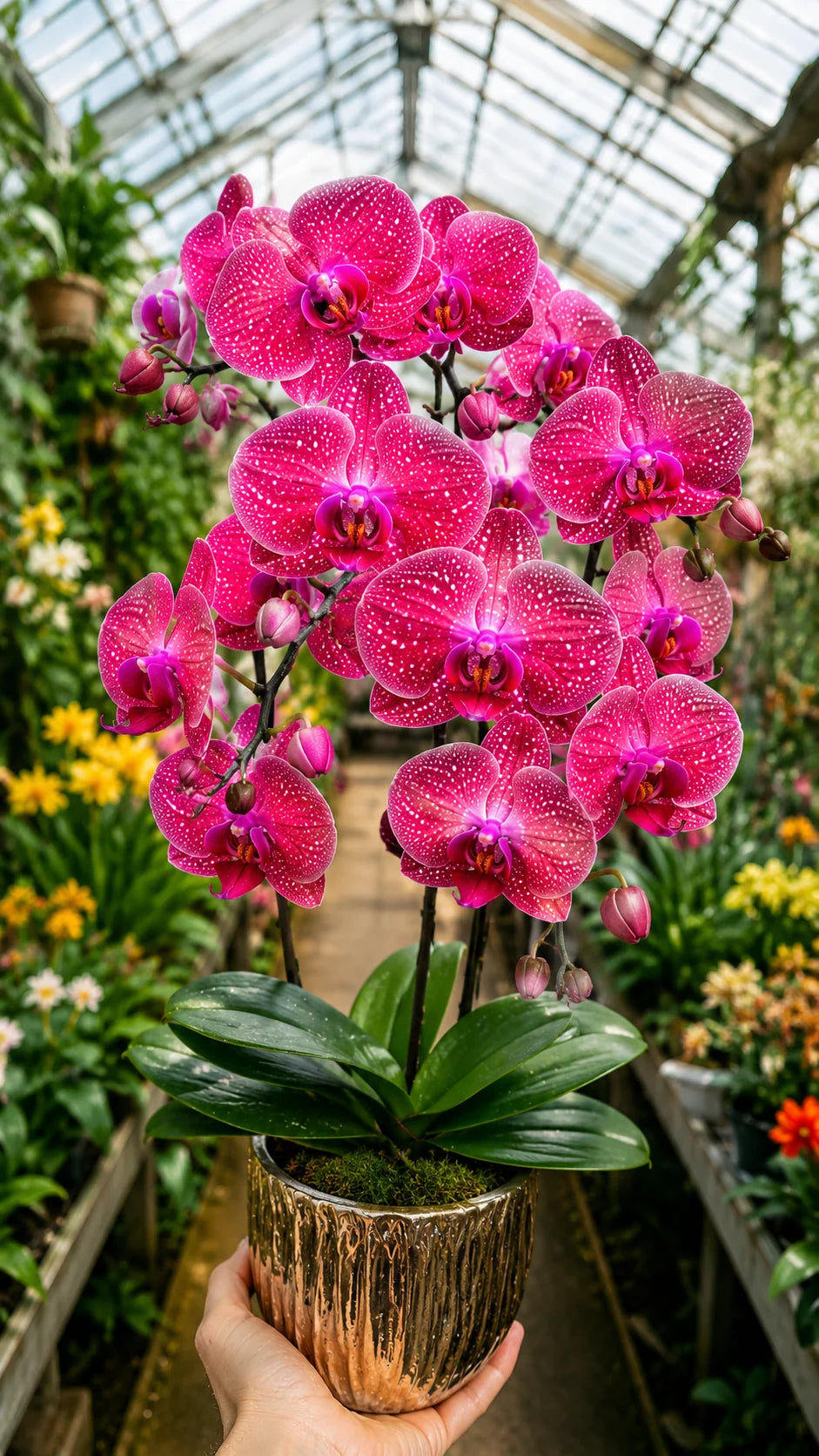 🌌🌸 Rare Galaxy Orchid Bulb— Bring Cosmic Beauty to Your Garden