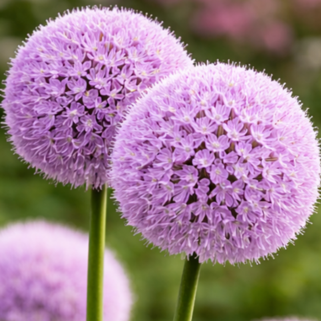 🌸 Premium Giant Allium Bulbs– Colorful Globe Blooms ✨