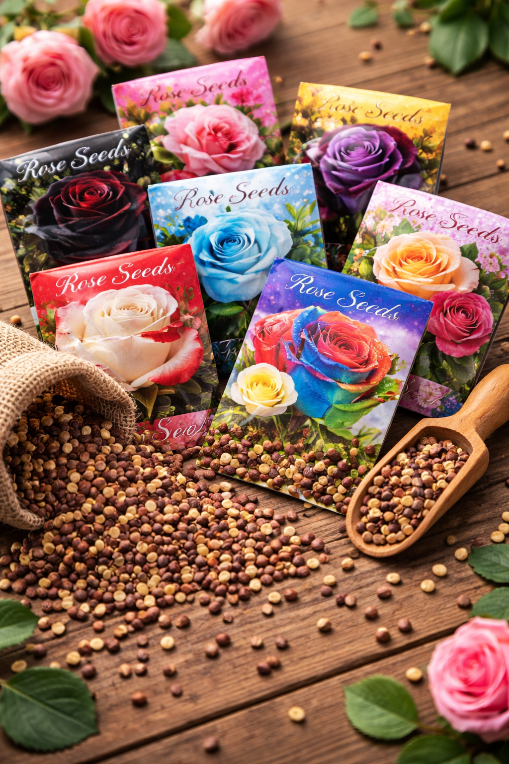 🌹Climbing Rose Seeds🌹 - Growing Floral Cascade💐