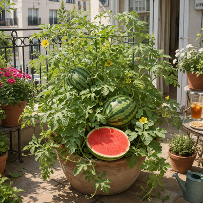 🍉Mini Watermelon Garden – Grow It at Home 🍉