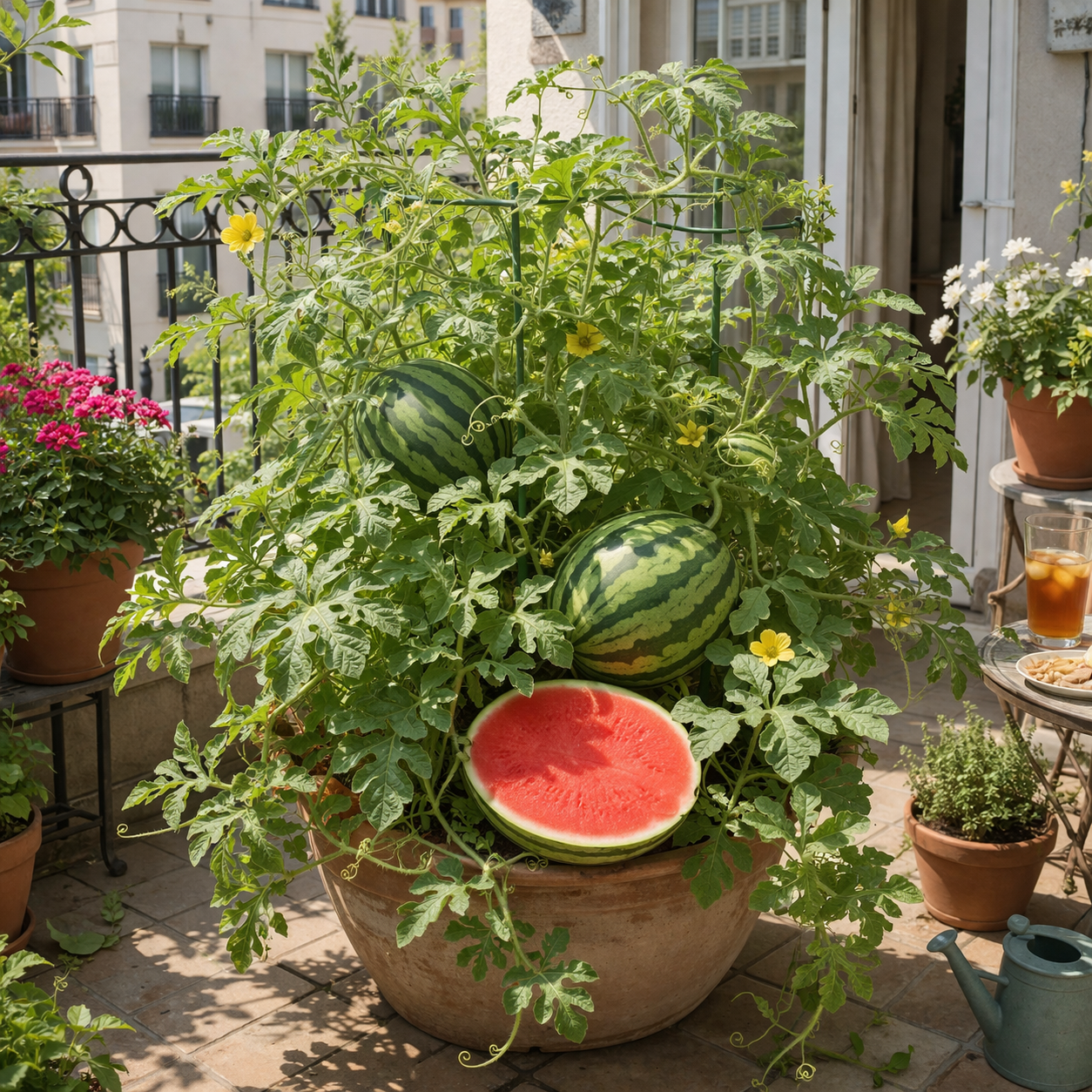 🍉Mini Watermelon Garden – Grow It at Home 🍉