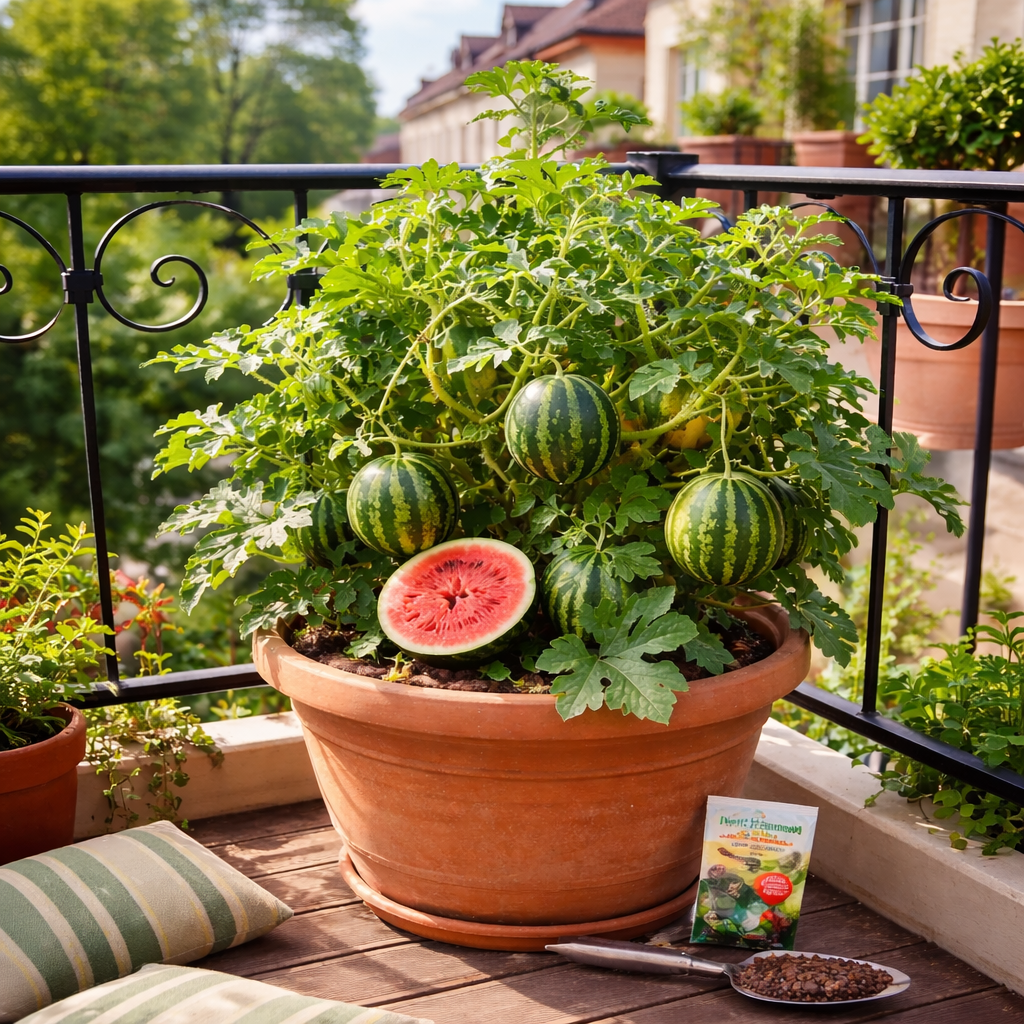 🍉Mini Watermelon Garden – Grow It at Home 🍉