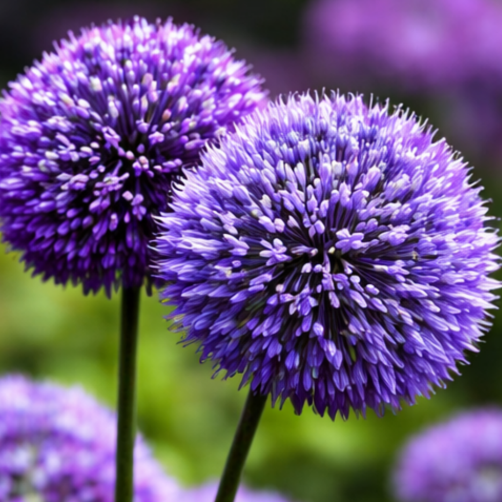 🌸 Premium Giant Allium Bulbs– Colorful Globe Blooms ✨