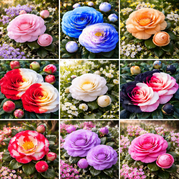 ✨Fragrant Double-Flowered✨ Camellia Seeds🌼