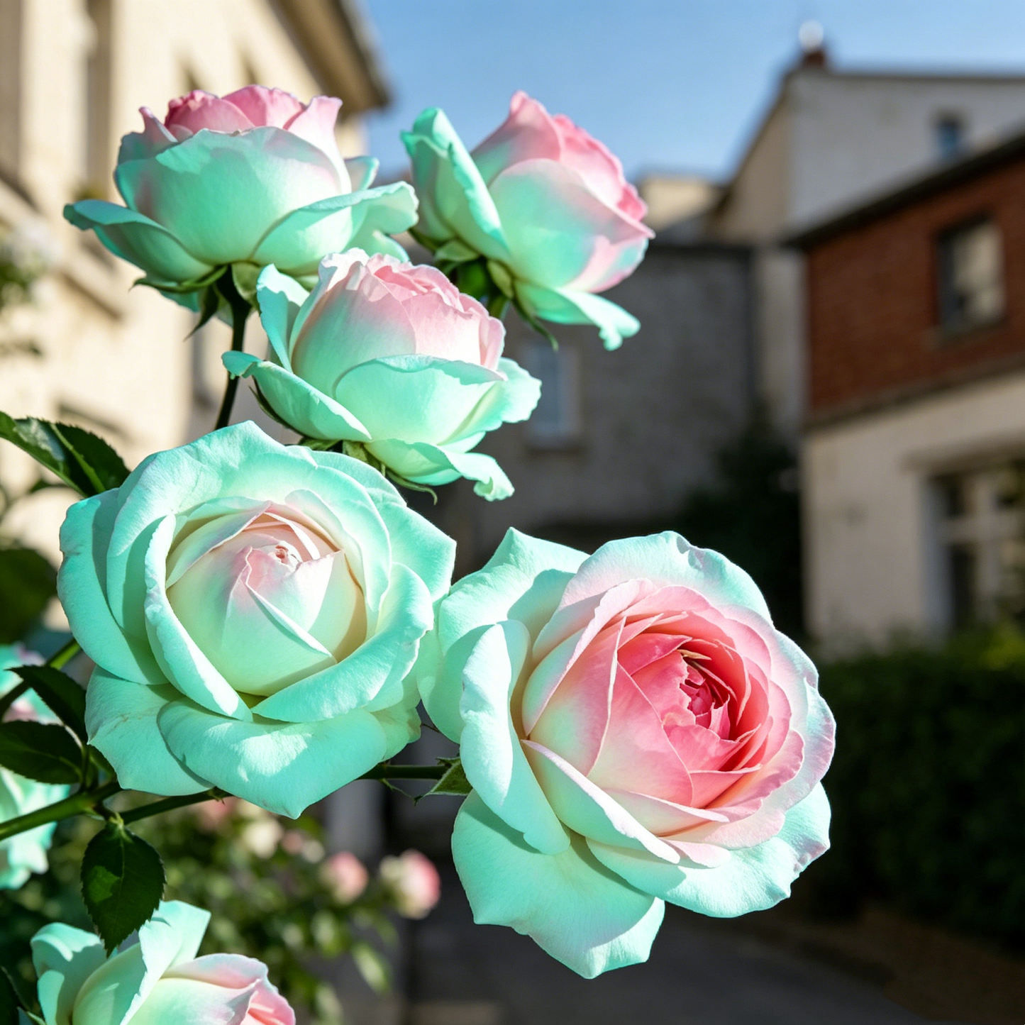 🌹Gradient Pearl Roses Seeds – Multi/Two-Tone Bloom Magic🌈