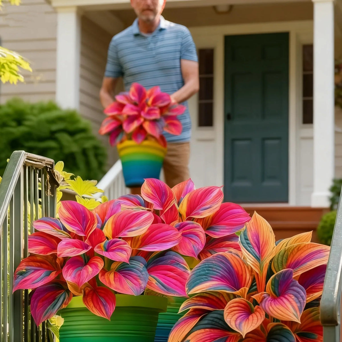 🍃 Exclusive Hosta Bulbs – Unique Foliage, Effortless Beauty
