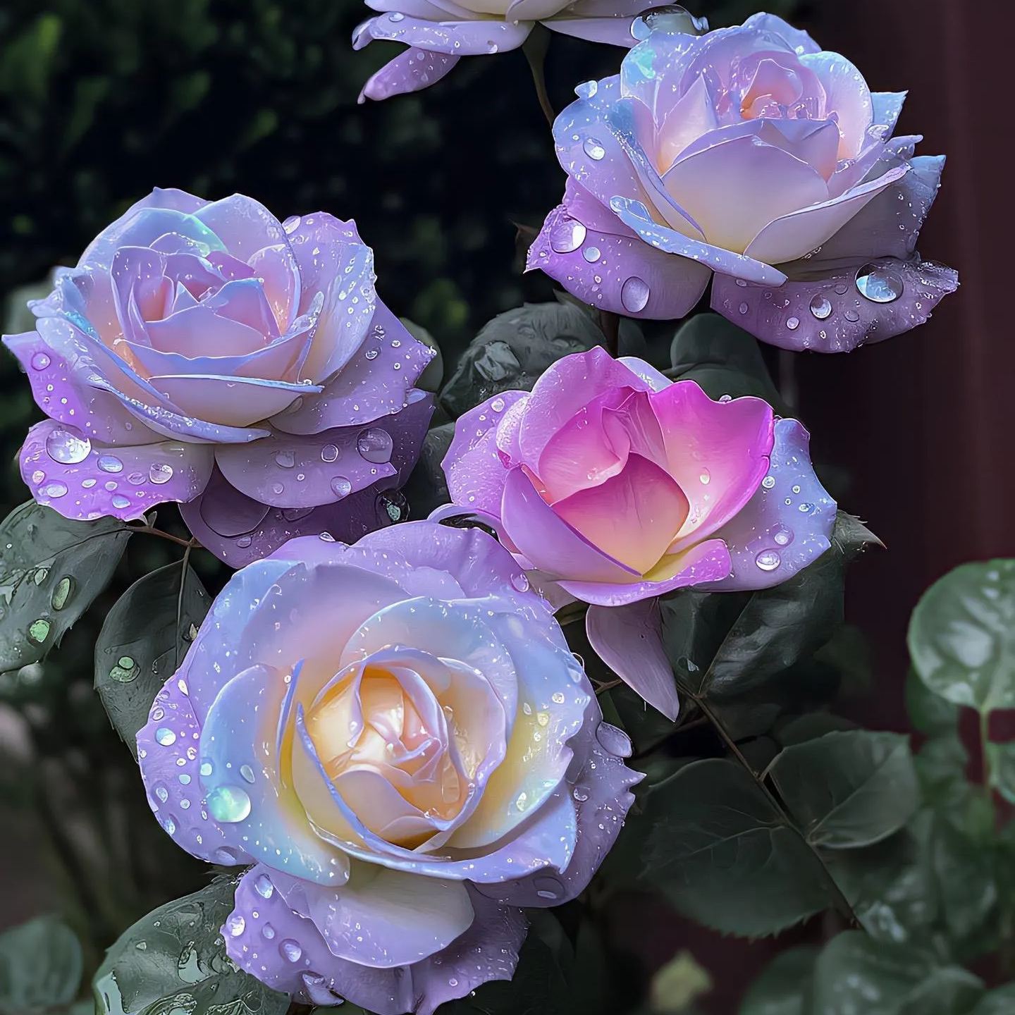 Rare Gallus Purple Rose Seeds