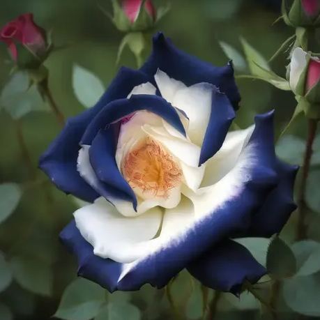 Dark Blue Lace Roses Seeds
