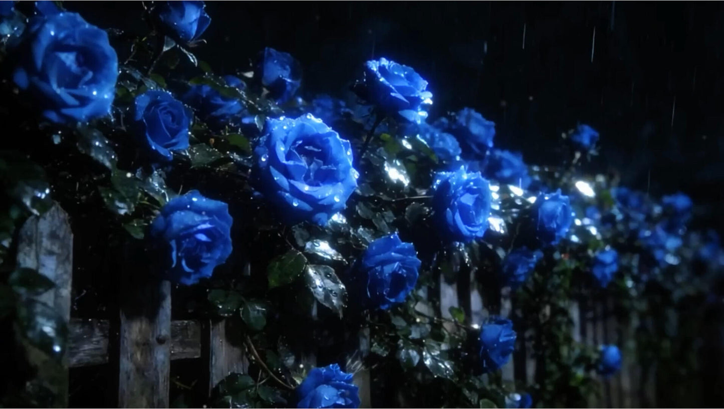💙 Classic Blue Enchantress Rose Seeds – Mystical Bloom Magic